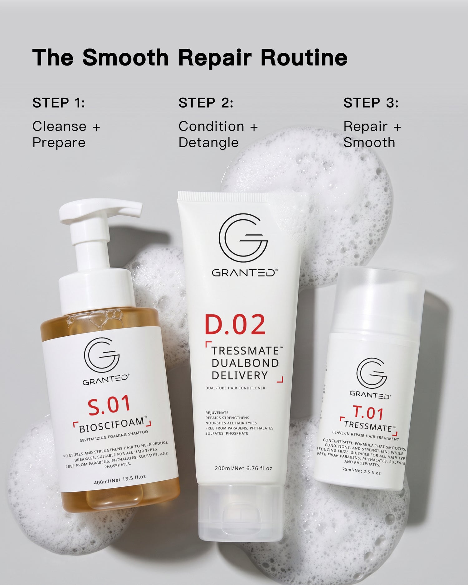 D.02 DUAL-TUBE HAIR CONDITIONER