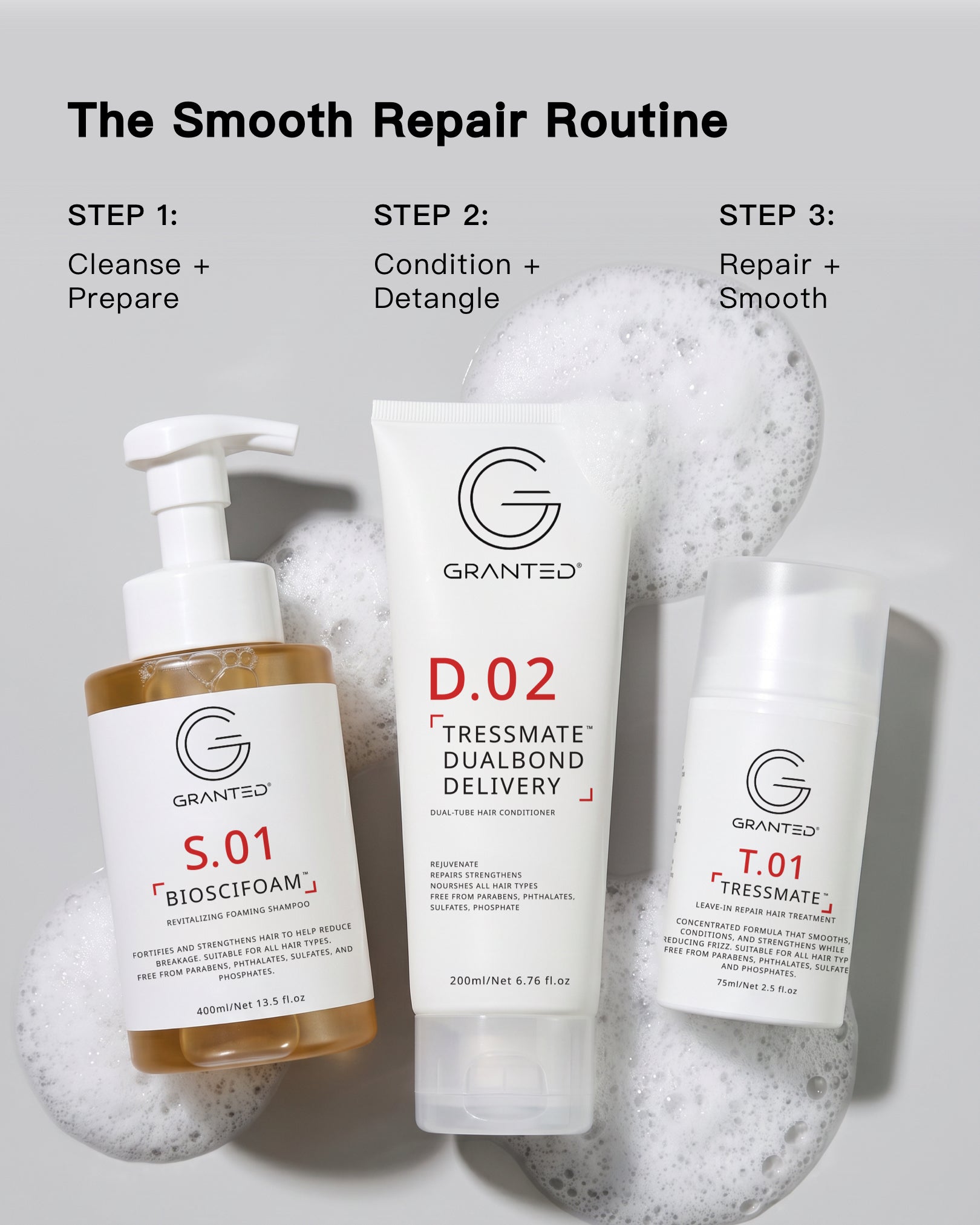D.02 DUAL-TUBE HAIR CONDITIONER