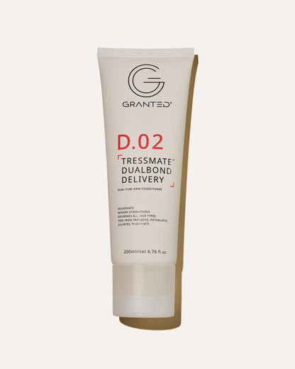 Granted D.02 Dualbond Conditioner for Bond Repair, dual-phase strengthening conditioner, front view.
