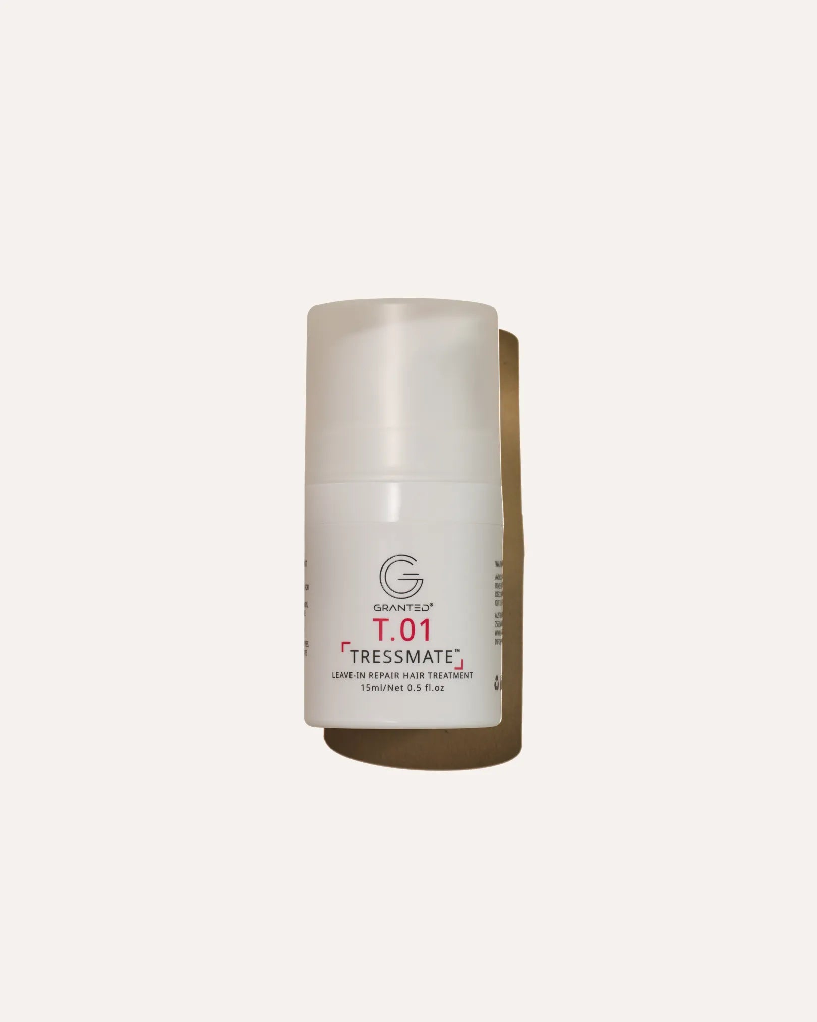 GRANTED T.01 leave-in conditioner travel size bottle for frizzy hair